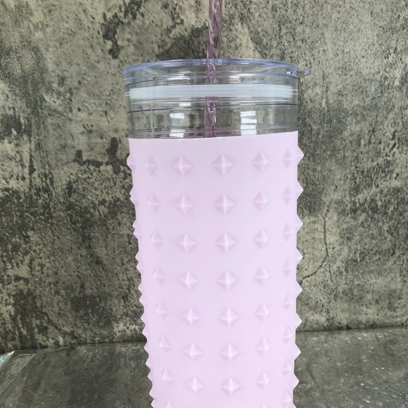Cute 34oz Purple Spike Sleeved Tumbler - Picture 13 of 14
